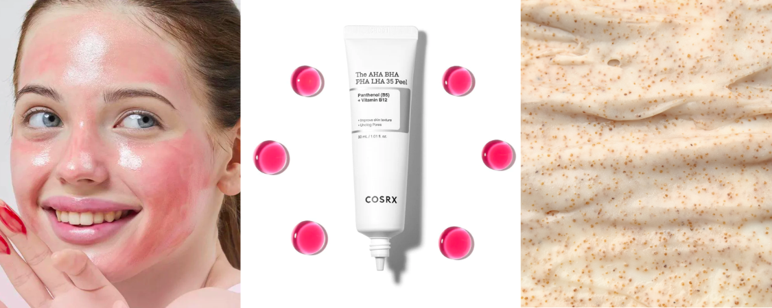 Exfoliación química vs. Exfoliación física: ¿Cuál es la mejor opción?