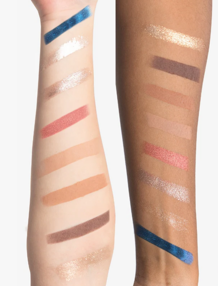 Paleta la mil sombras - 8 tonos + 1 brocha doble