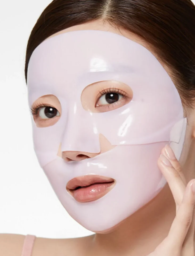 PDRN Pink Collagen Gel Mask - 4 Mascarillas