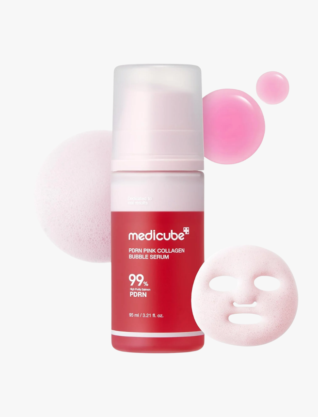 PDRN Pink Collagen Bubble Serum