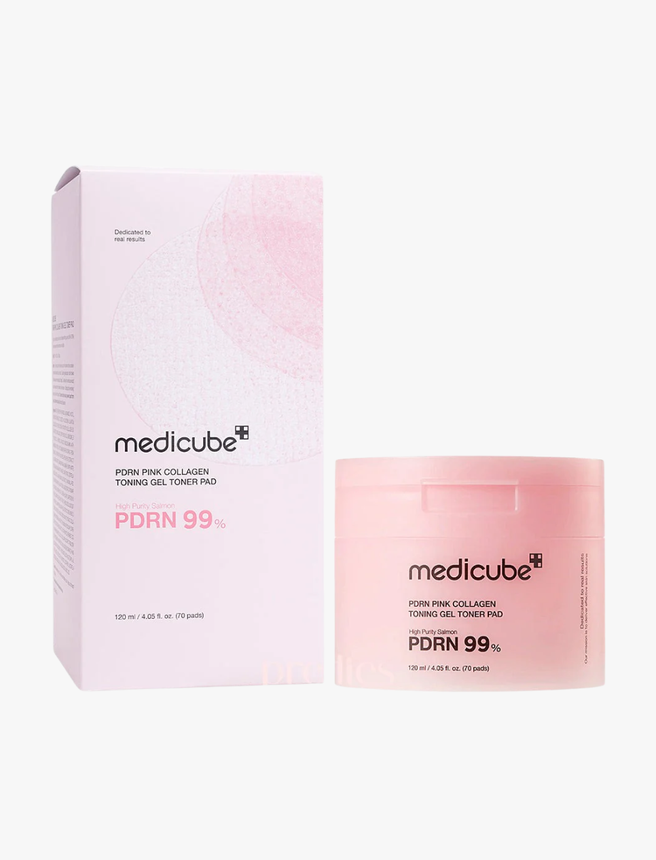 PDRN Pink Collagen Gel Toner Pad