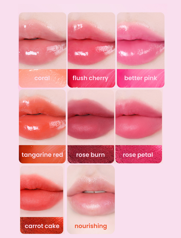 Powder Cream + Glass Tinted Lip Balm