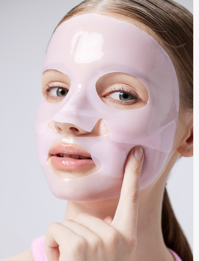 The Peptide Collagen Lifting Glow Hydrogel Mask Kit (3 mascarillas)