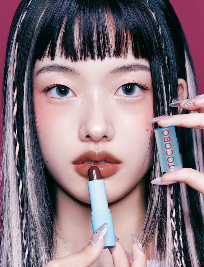 Powder Cream + Glass Tinted Lip Balm