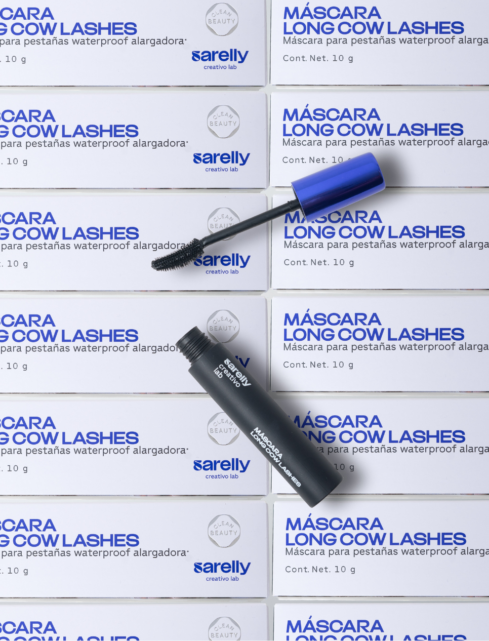 Mascara Long Cow Lashes - Waterproof