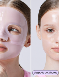 The Peptide Collagen Lifting Glow Hydrogel Mask Kit (3 mascarillas)