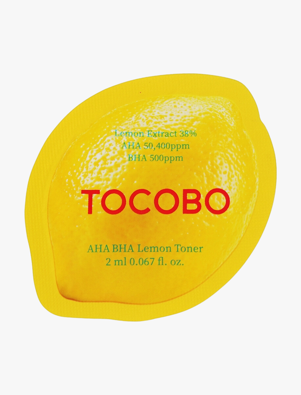 Muestra Aha Bha lemon toner