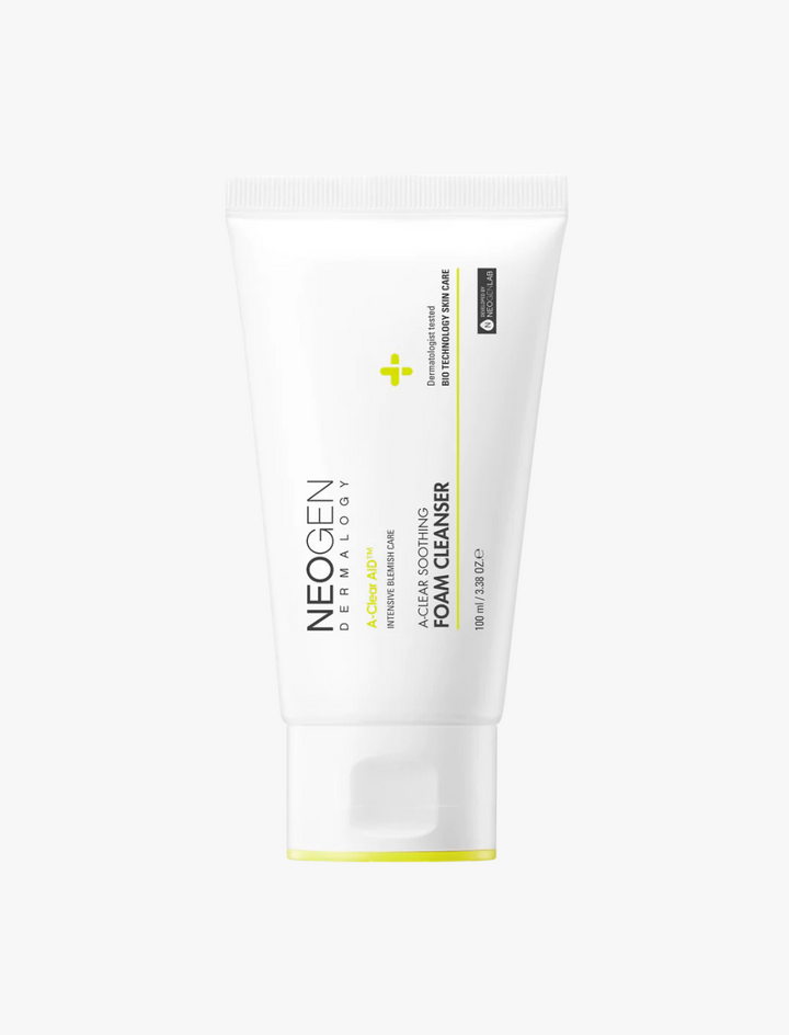 A-clear soothing foam cleanser