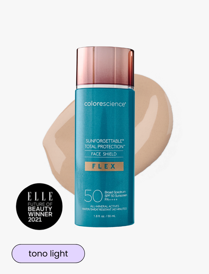 Face Shield Flex con color SPF 50