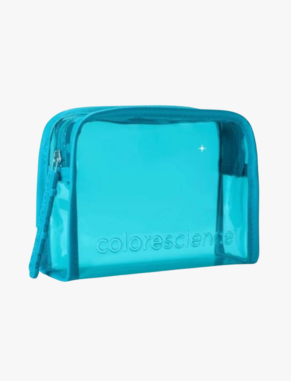 Cosmetiquera Turquesa Transparente de Colorescience