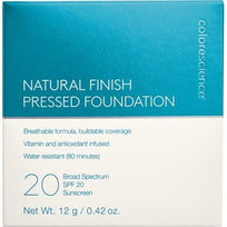 Natural finish pressed foundation SPF 20